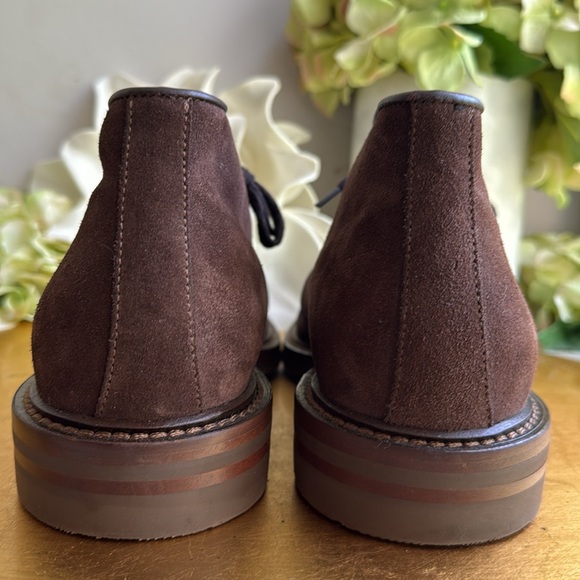 Aquatalia Raphael Oxford Waterproof Chukka Boots in Brown Suede main image 16